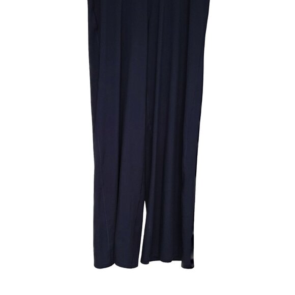 Women's - Fabletics Navy Blue PureLuxe Foldover Pants, Size Large - Picture 5 of 8